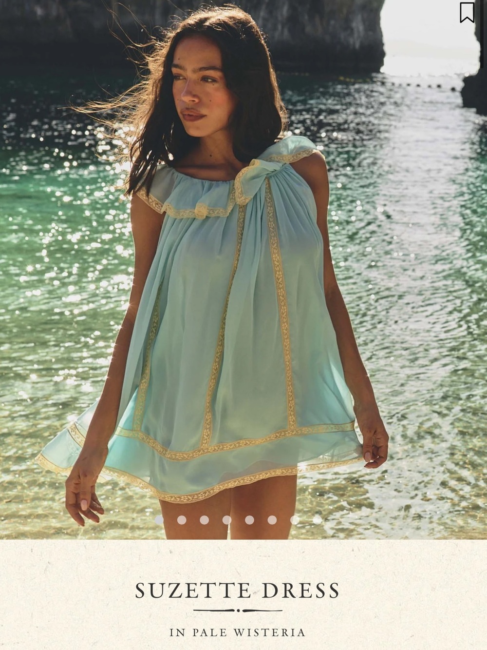 Doen Suzette Dress - Pale Wisteria